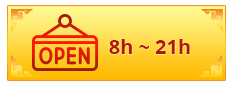 Mở cửa 8h-21h