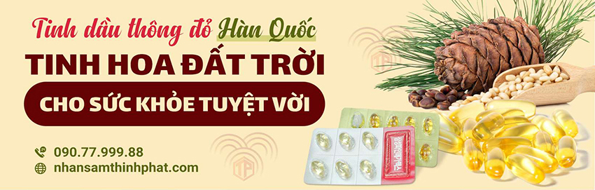 Tinh Dầu Thông Đỏ Hàn Quốc - Tinh Hoa Đất Trời Cho Sức Khỏe Tuyệt Vời