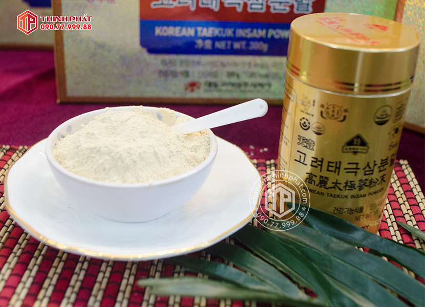 Bột thái cực sâm Hàn Quốc Daedong lọ 100g