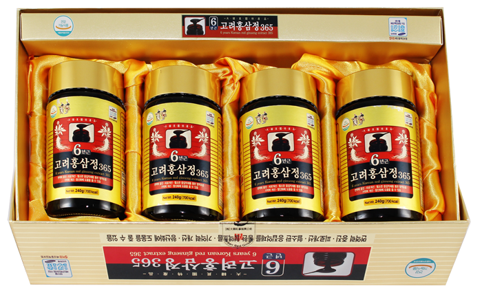 Cao sâm 365 hộp 4 lọ