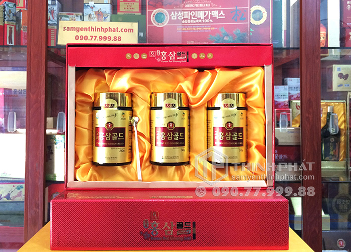 Cao hồng sâm Hàn Quốc 6 năm tuổi hộp 3 lọ x 240g