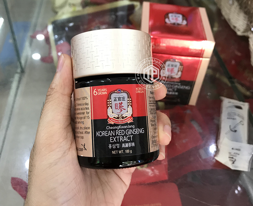 Cao hồng sâm KGC Chính phủ Hàn Quốc cao cấp lọ 100g Jung Kwan Jang