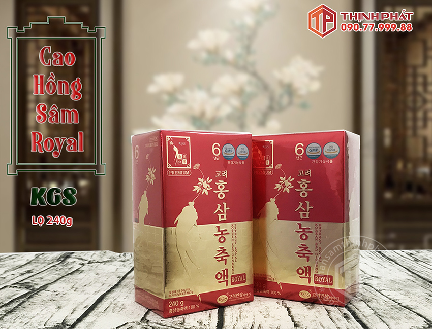 Cao hồng sâm Royal KGS cao cấp lọ 240g