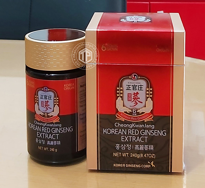 Cao hồng sâm Chính phủ Hàn Quốc cao cấp KGC Jung Kwan Jang 240g