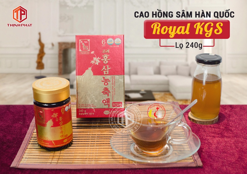 Cao hồng sâm Hàn Quốc Royal KGS cao cấp 240g