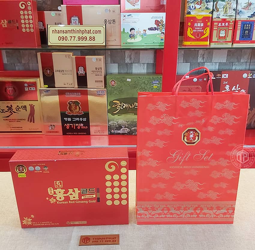 Cao hồng sâm Bio Apgold Hàn Quốc 6 năm tuổi chính hãng hộp 3 lọ x 240g