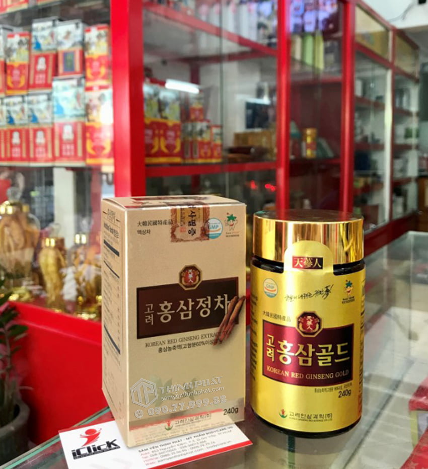 Cao hồng sâm Bio Apgold lọ 240g sâm Hàn Quốc 6 năm tuổi chính hãng