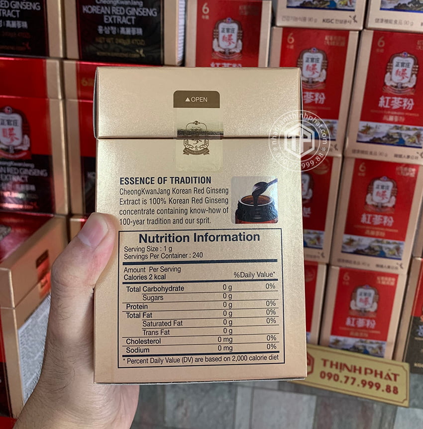 Cao hồng sâm Chính phủ Hàn Quốc cao cấp KGC Jung Kwan Jang 240g