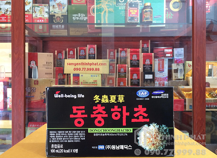 Nước đông trùng hạ thảo Hàn Quốc