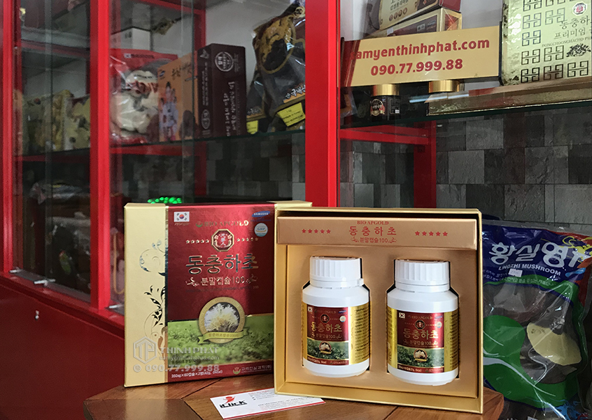 Viên đông trùng hạ thảo Hàn Quốc hộp 120 viên