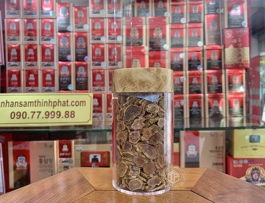 Hồng sâm lát khô Daedong lọ 200g