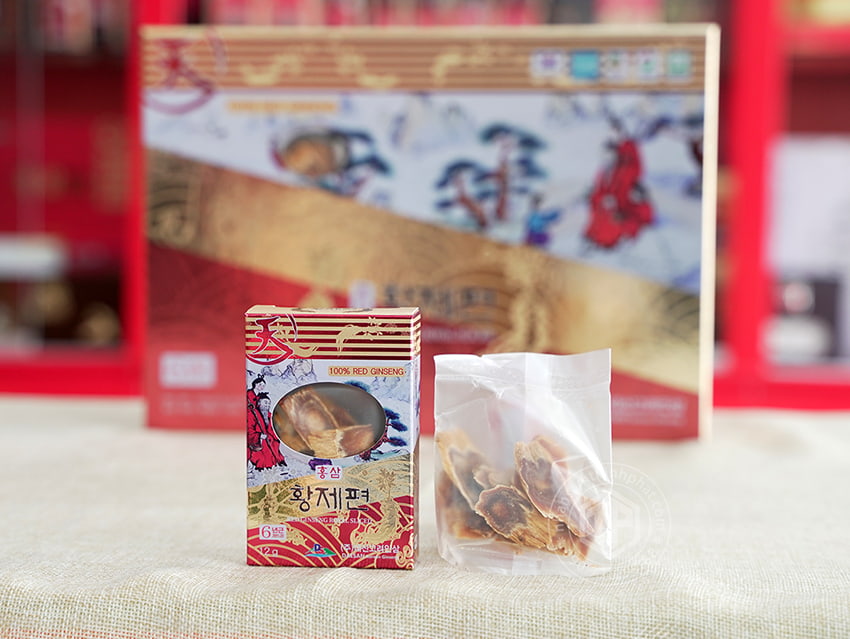 Hồng Sâm Lát Khô Daesan Hàn Quốc hộp 120g