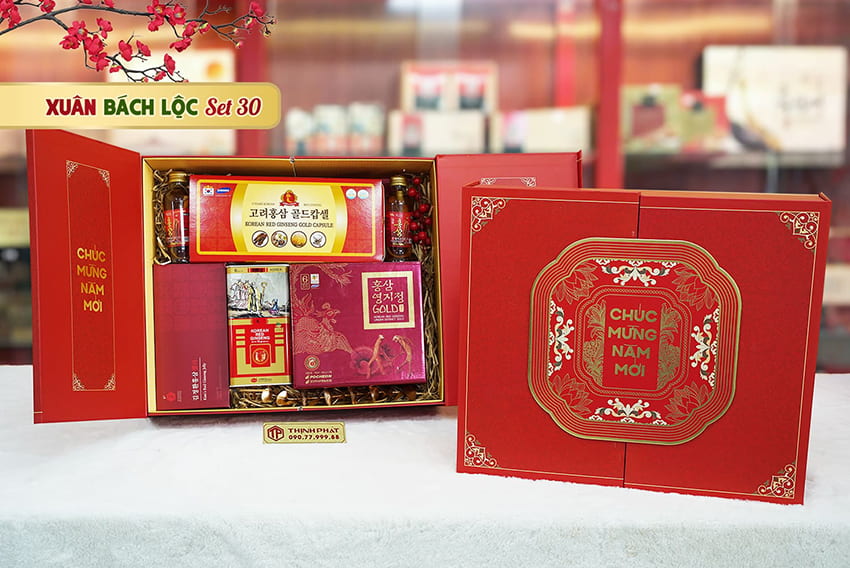 Hộp Quà Xuân Bách Lộc - Set 30