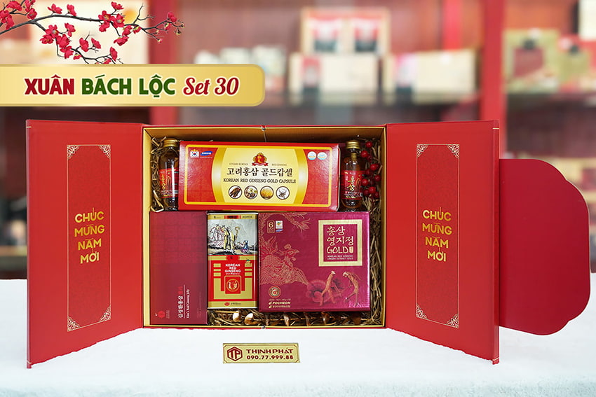 Hộp Quà Xuân Bách Lộc - Set 30