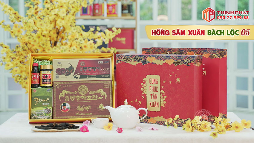 Hộp Quà Xuân Bách Lộc - Set 05