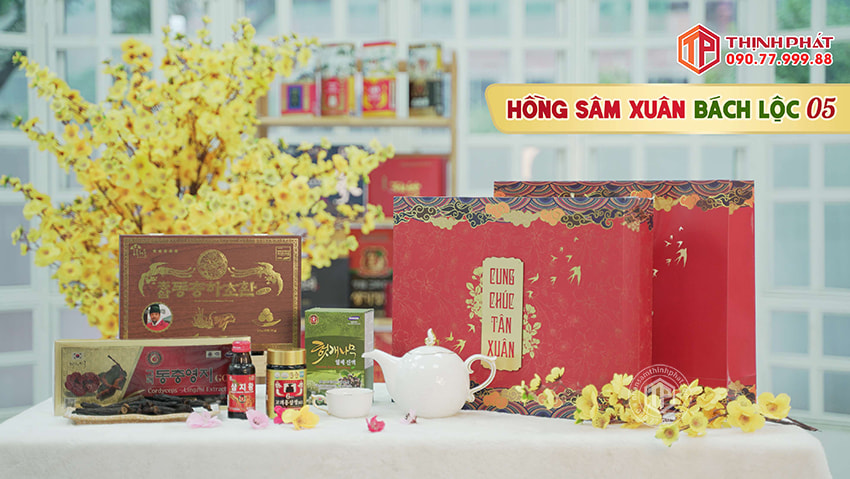Hộp Quà Xuân Bách Lộc - Set 05