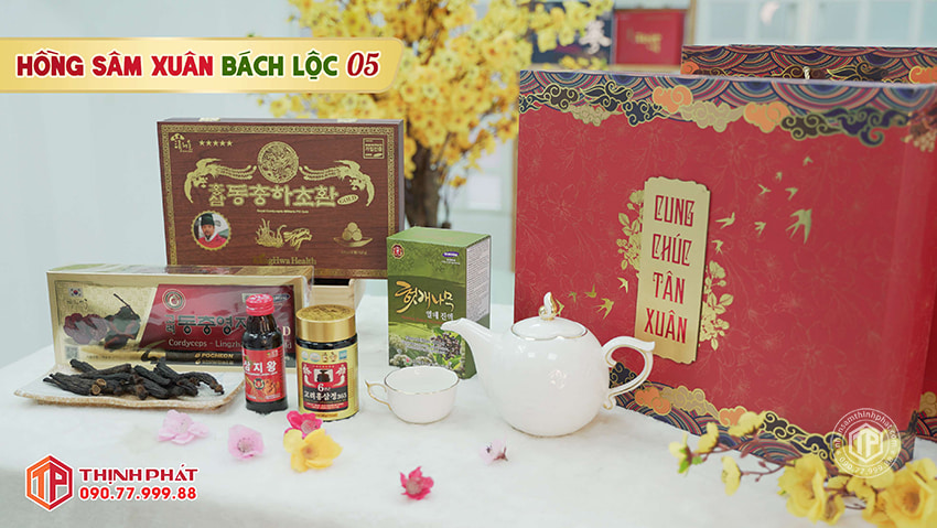 Hộp Quà Xuân Bách Lộc - Set 05