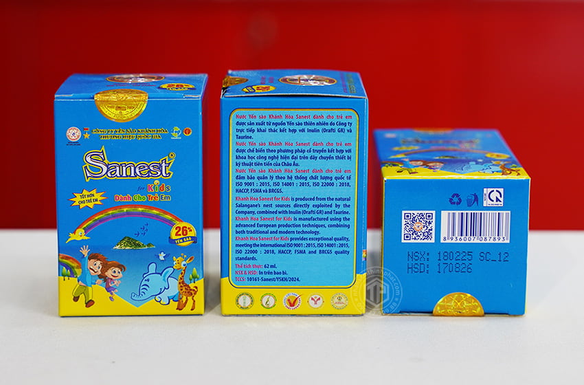 Nước Yến sào Khánh Hòa Sanest trẻ em