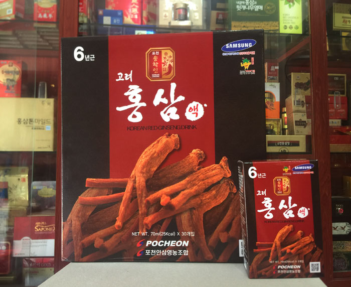 Nước hồng sâm Pocheon Hàn Quốc