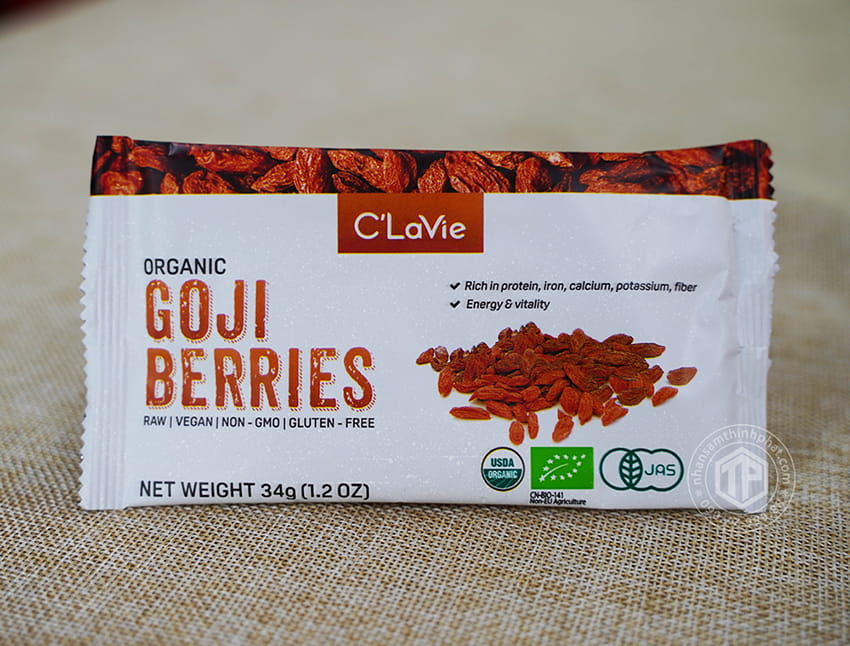 Kỷ tử hữu cơ Goji Berries túi 170g