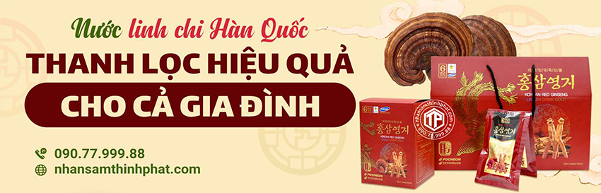 Nước Linh Chi Hàn Quốc - Thanh Lọc Hiệu Quả Cho Cả Gia Đình
