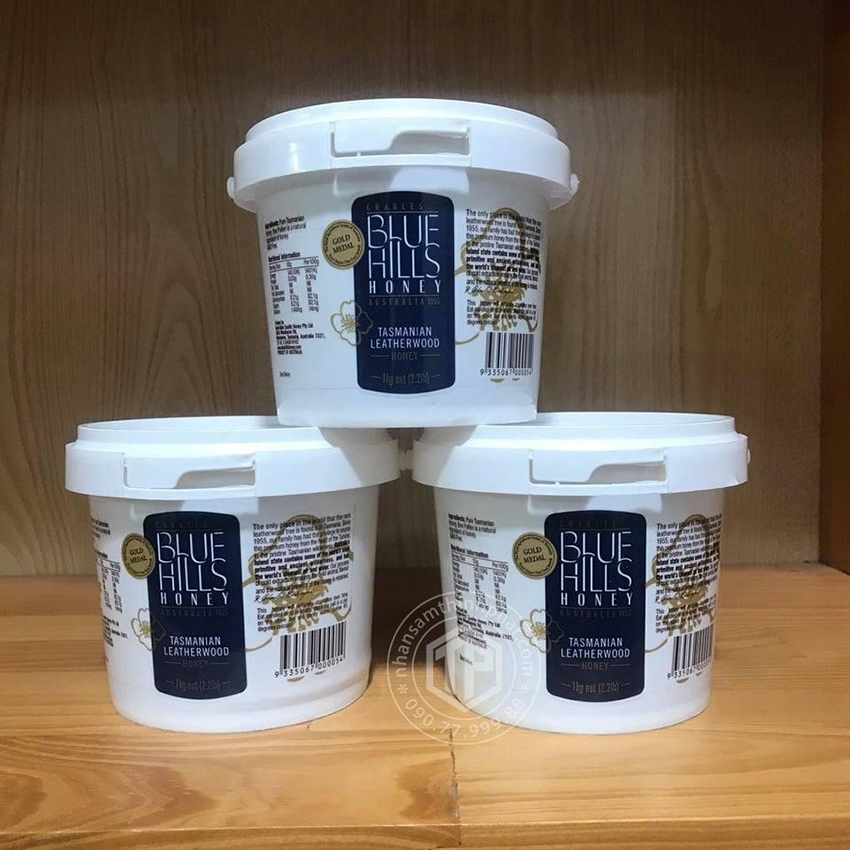 Mật ong Leatherwood vùng Tasmania hủ 1 kg nhập khẩu từ Úc