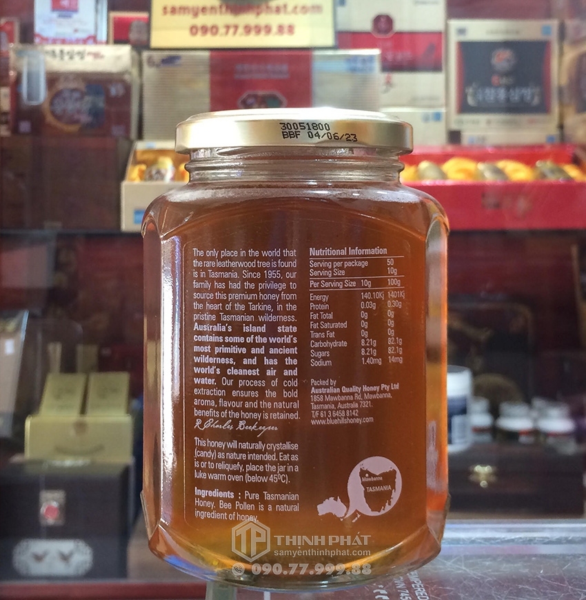 Mật ong Leatherwood lọ 500g