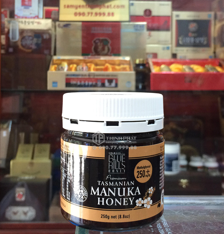Mật Ong Manuka Blue Hills 250+ 250g