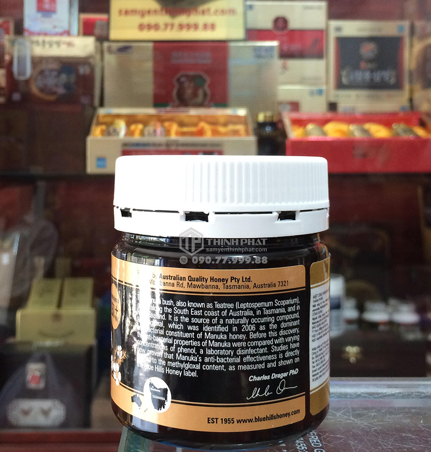 Mật Ong Manuka Blue Hills 250+ 250g