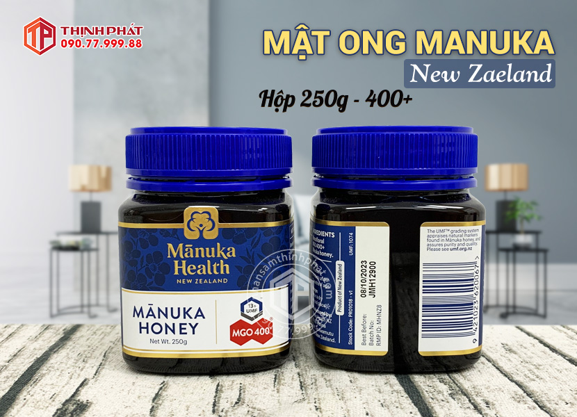 Mật ong Manuka New Zealand 250g 400+