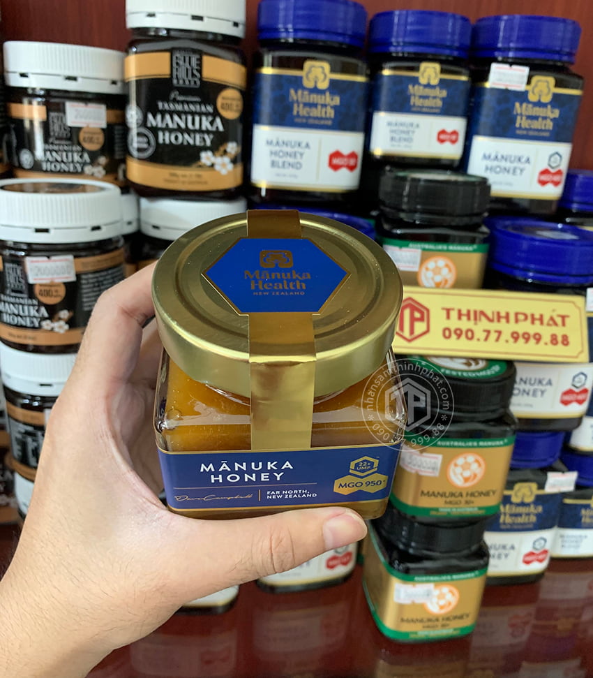 Mật ong Manuka New Zealand 950+ lọ 500g