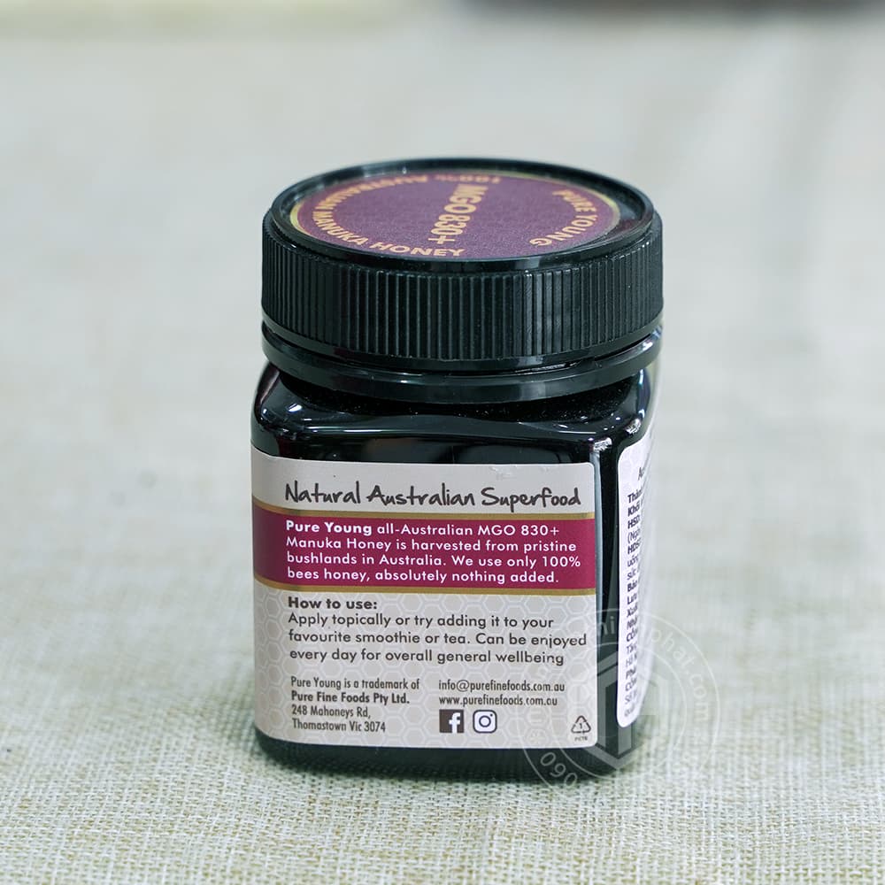 Mật ong Manuka 830+ 250g nhập khẩu từ Úc