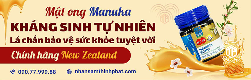 Mật ong manuka kháng sinh tự nhiên - Lá chắn bảo vệ sức khỏe tuyệt vời
