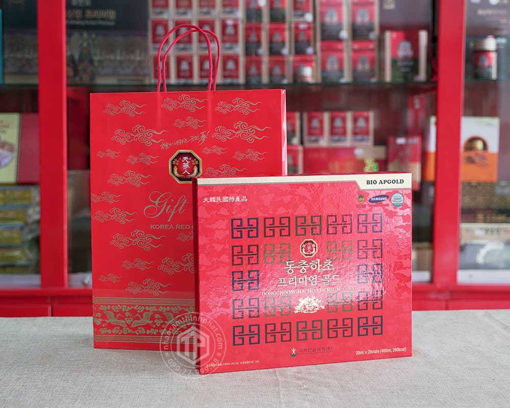 Nước đông trùng hạ thảo Hàn Quốc hộp 20 ống