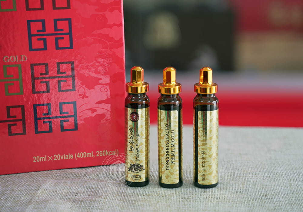 Nước đông trùng hạ thảo Hàn Quốc hộp 20 ống