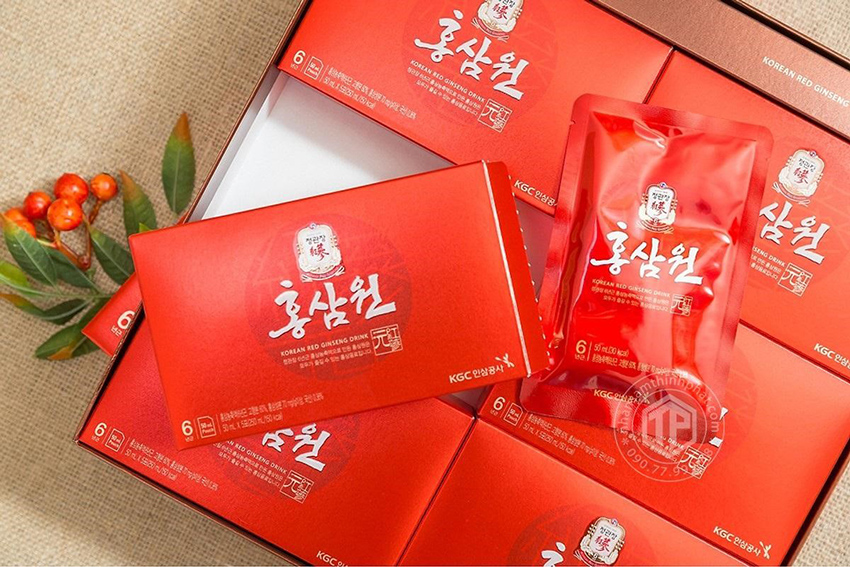 Nước hồng sâm KGC  sâm Chính phủ Hàn Quốc Cheong Kwan Jang