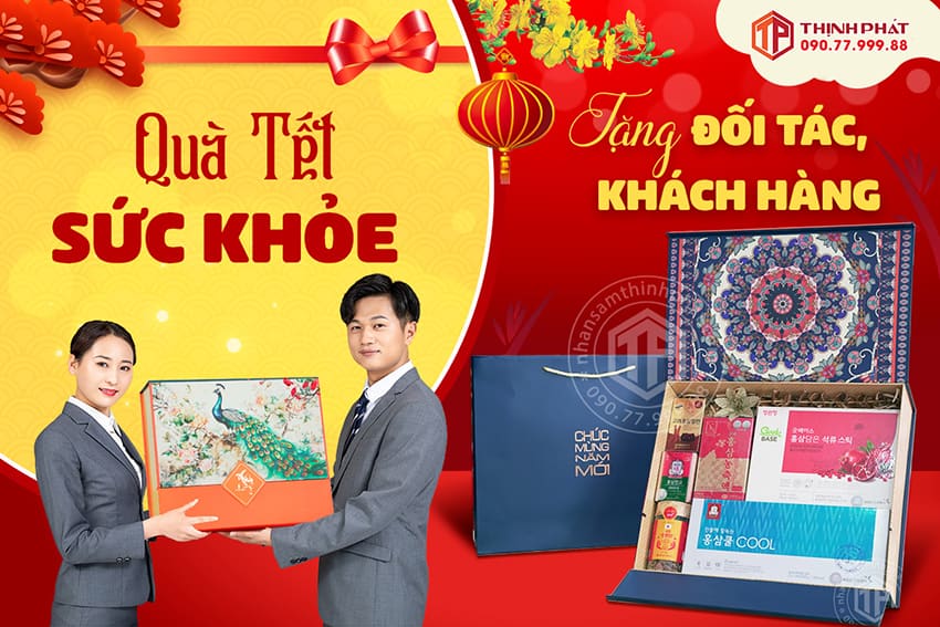 Quà Tết Sức Khỏe. Tặng Đối Tác Khách Hàng
