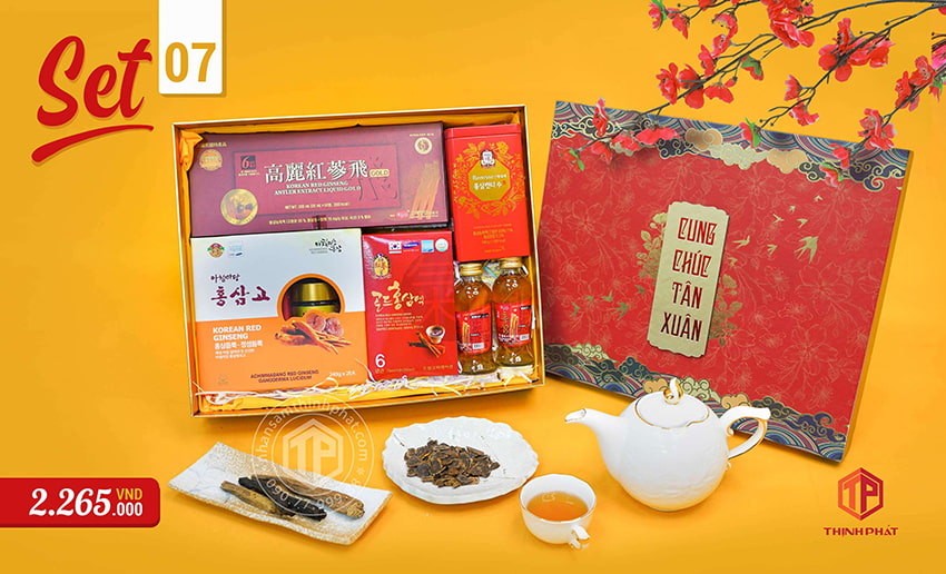 Hộp Quà Xuân Bách Lộc - Set 07