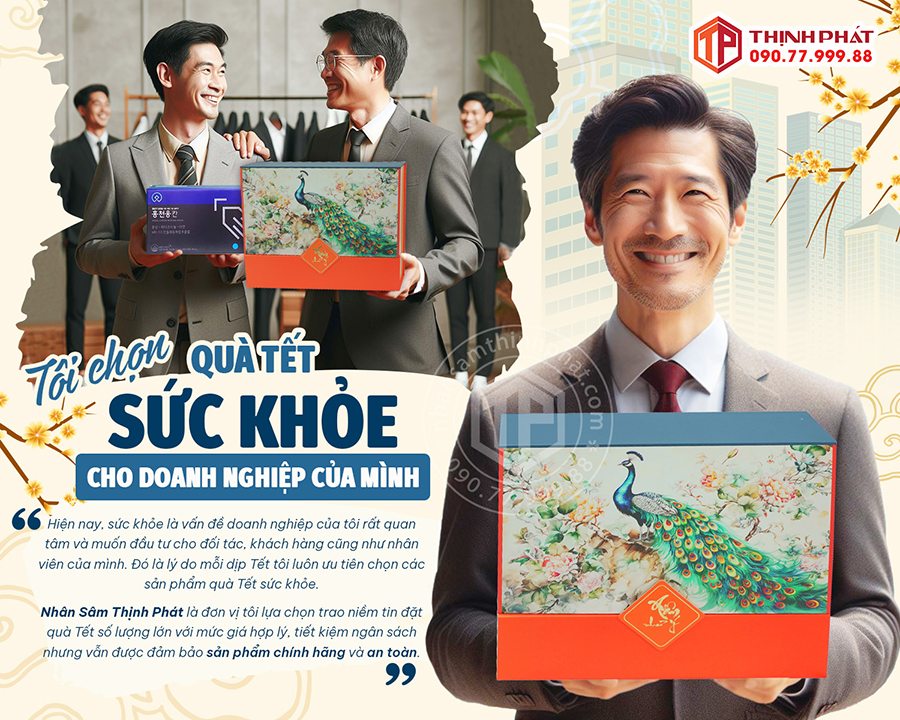 Tôi chọn Quà Tết Sức Khỏe Cho Doanh Nghiệp Của Mình