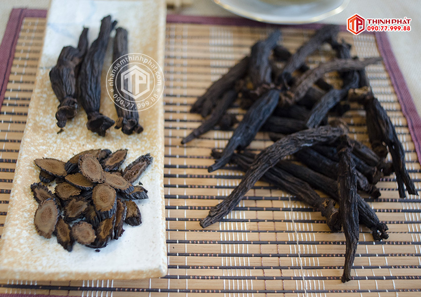 Hắc sâm củ khô 150g hộp thiếc chính hãng Deadong Hàn Quốc