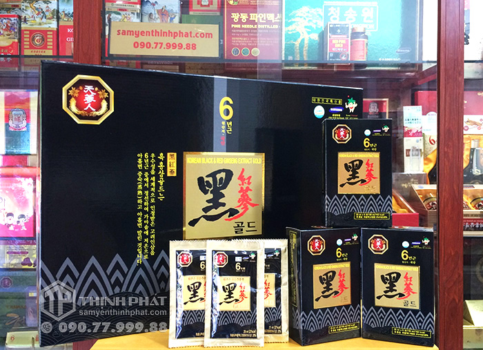 Nước hắc sâm Hàn Quốc 6 năm tuổi Bio Apgold 60 gói