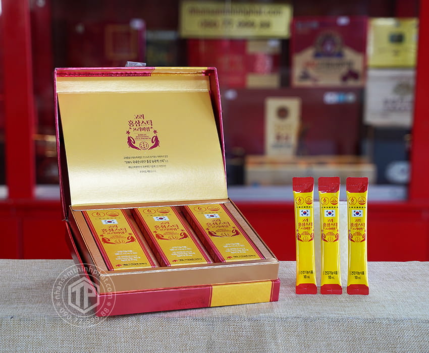 Nước hồng sâm nguyên chất Daedong Hàn Quốc 30 gói x 10ml