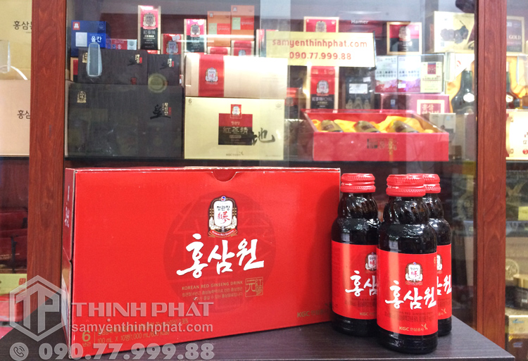 Nước hồng sâm Won cao cấp KGC hộp 10 chai