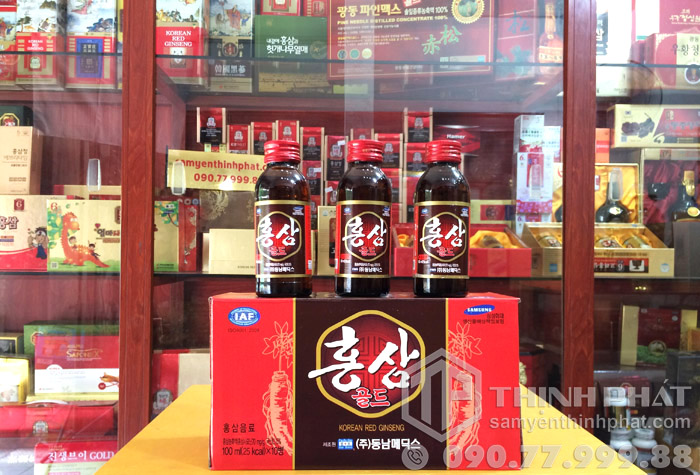 Nước Nhân Sâm Hộp 10 Chai