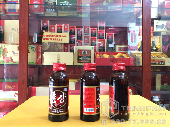 Nước Nhân Sâm Hộp 10 Chai