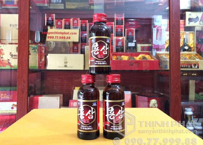 Nước Nhân Sâm Hộp 10 Chai