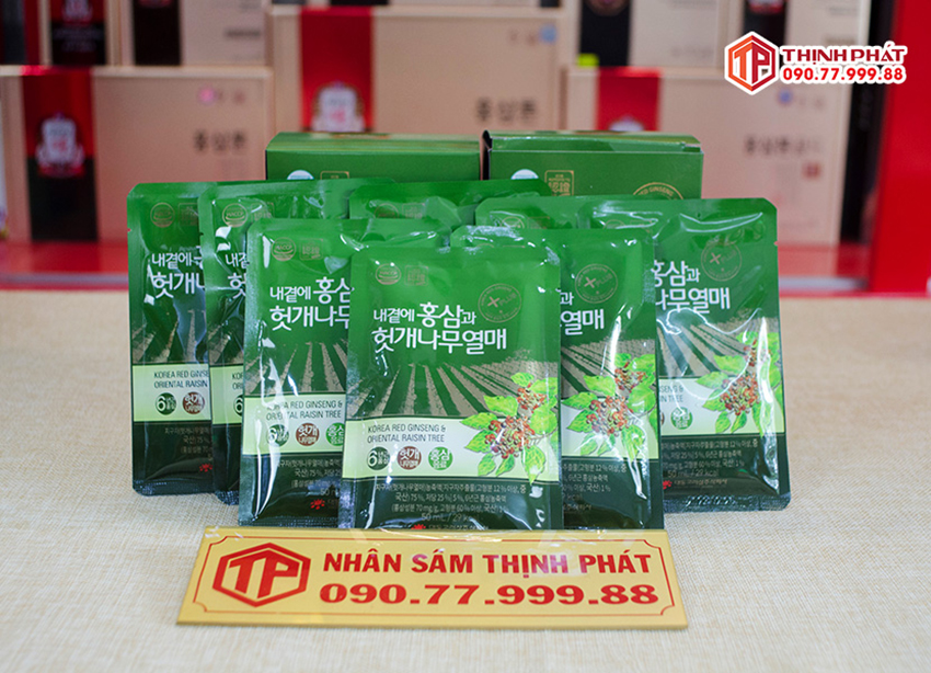 Nước hồng sâm Hàn Quốc bổ gan hãng Daedong 30 gói 50ml