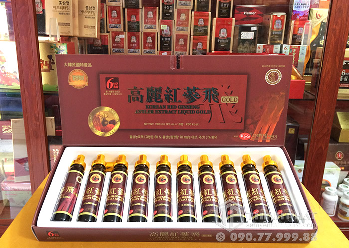 Tinh chất hồng sâm nhung hươu KGS 10 ống