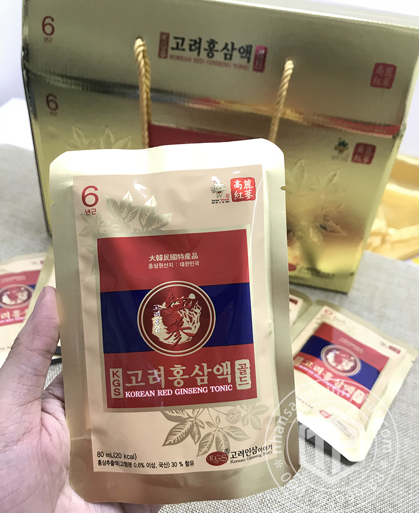 Tinh Chất Hồng Sâm Hàn Quốc Chính Hãng KGS 20 gói