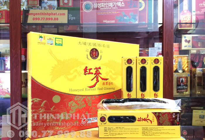 Hồng sâm củ tẩm mật ong - Deadong
